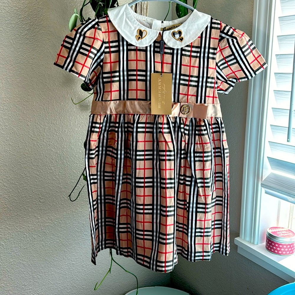BURBERRY London England Girls Dress. Please read fully. Perfect for Christmas.